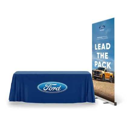 EXPOVISION ROLLER BANNER & TABLECLOTH BUNDLE