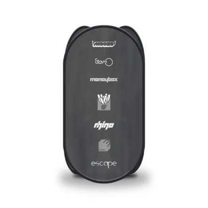 THREE-SIDED TOWER POP OUT BANNER