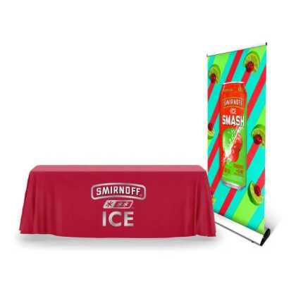 RHINO ROLLER BANNER & TABLECLOTH BUNDLE