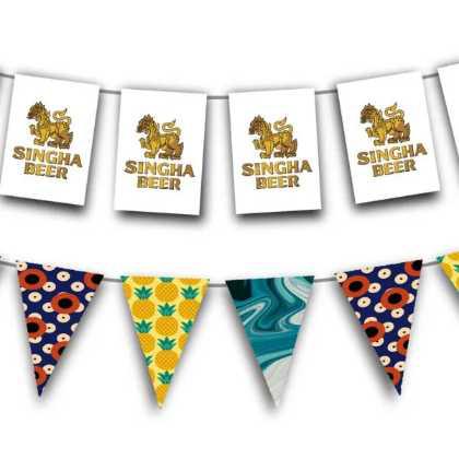 PROMOTIONAL PRINTED BUNTING