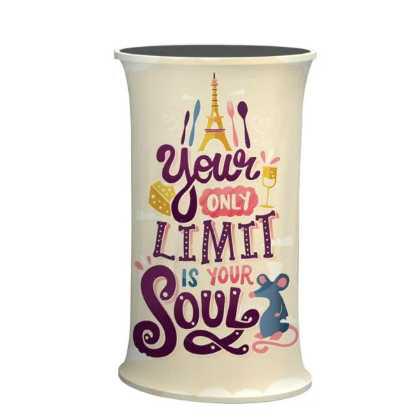 SOFT TOUCH FABRIC COUNTER - OVAL