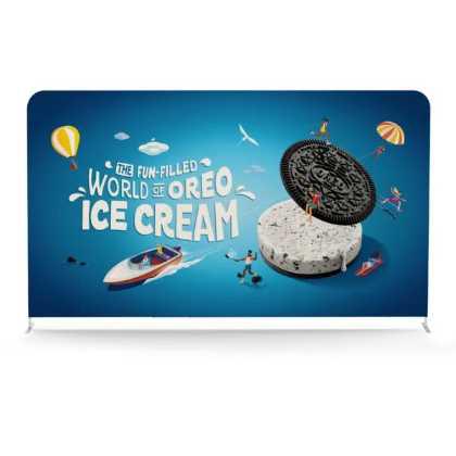 4M SOFT TOUCH STRAIGHT FABRIC DISPLAY