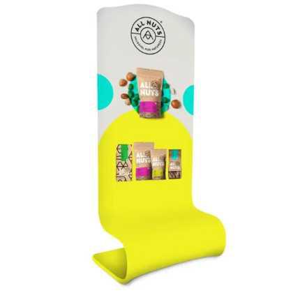 SOFT TOUCH SNAKE STRAIGHT FABRIC DISPLAY