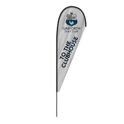 2.6M FIBREGLASS TEARDROP FLAG