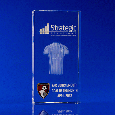 Crystal Glass Venice Award or Trophy