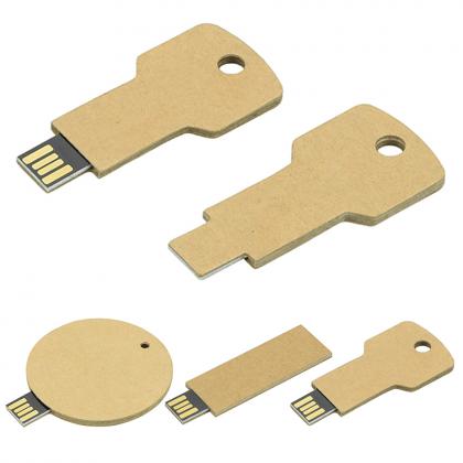 USB Stick Greencard round