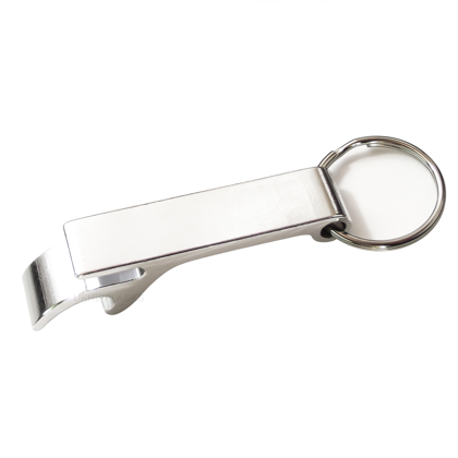 Bottle Opener Keyring - Silver