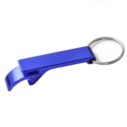 Bottle Opener Keyring - Blue