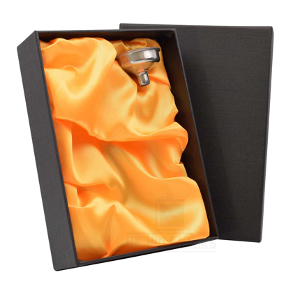 Gift Box and Funnel - 6oz - Satin - Gold