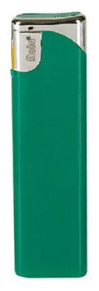 Nola 2 PIEZO lighter HC green refillable body HC green, cap chrome, pusher chrome