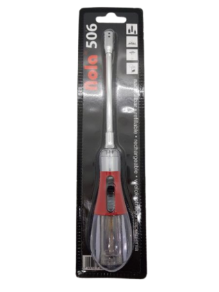 Metal lighter Nola 506 PIEZO, refillable screwdriver