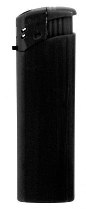 Nola 9 PIEZO lighter HC black refillable body HC black, cap black, pusher black