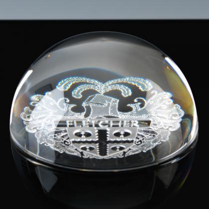 Crystal Dome Paperweight