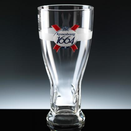 Kronenbourg Branded 1 Pint Beer Glass