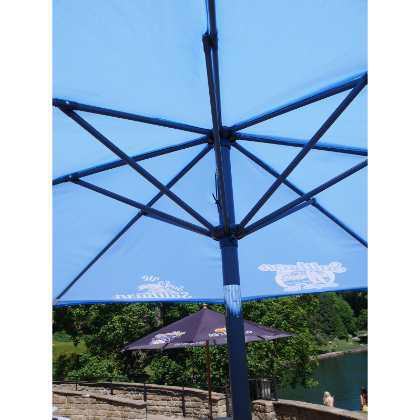 3m Round Aluminium Eco Parasol - Image 3