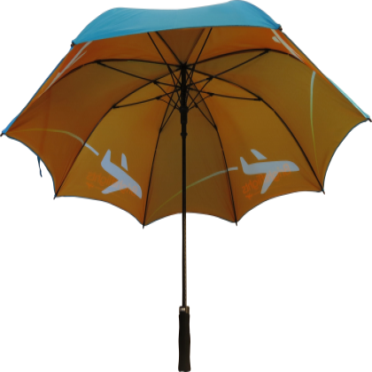 Fibrestorm Auto Eco Double Canopy Umbrella - Image 3