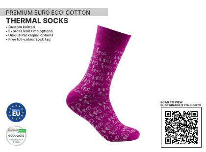Heartelle Cotton Thermal Sustainable Socks