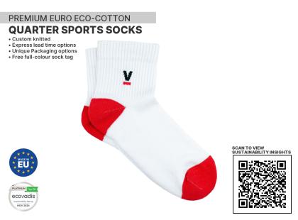 Anchoriry Cotton Quarter Sustainable Socks