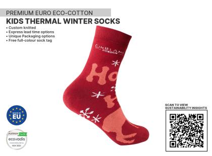 Nutmegui Cotton Winter Sustainable Socks