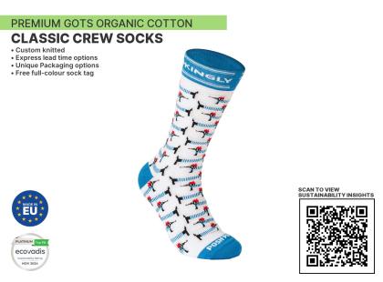 Opalyr Cotton Crew Sustainable Socks