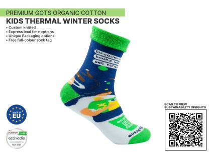 Alphausa Cotton Winter Sustainable Socks