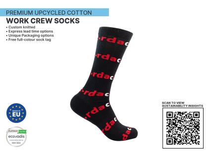 Crispoa Cotton Crew Sustainable Socks