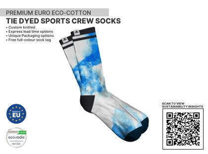 Lycheeana Cotton Crew Sustainable Socks
