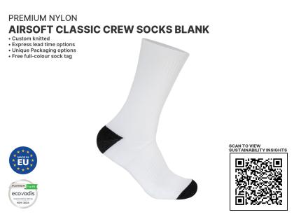 Ponde Polyester Crew Sustainable Socks