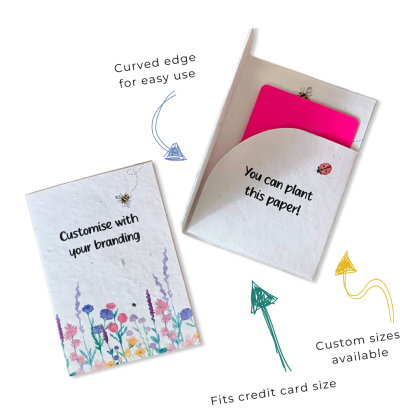 Azureove Plantable Card Holder