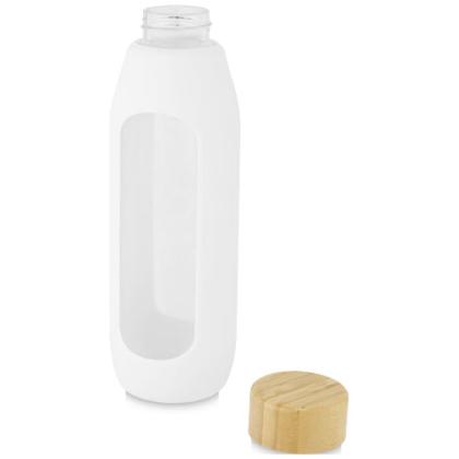 Tidan 600 ml borosilicate glass bottle with silicone grip - Image 2