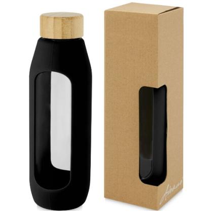 Trueelia 600ml Bamboo Water Bottle