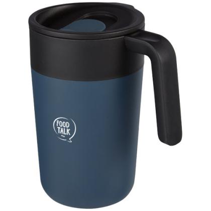 Nordia 400 ml double-wall recycled mug - Image 3