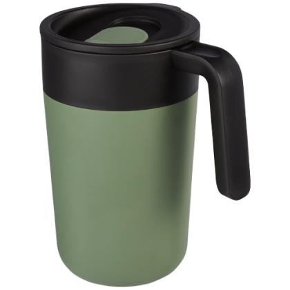Glowoe 400ml Stainless Steel Wall Recycled Mug