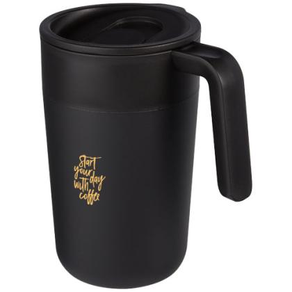 Nordia 400 ml double-wall recycled mug - Image 3