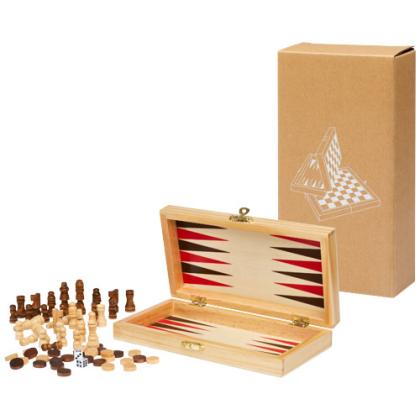 Mugo 3-in-1 wooden game set - Image 2