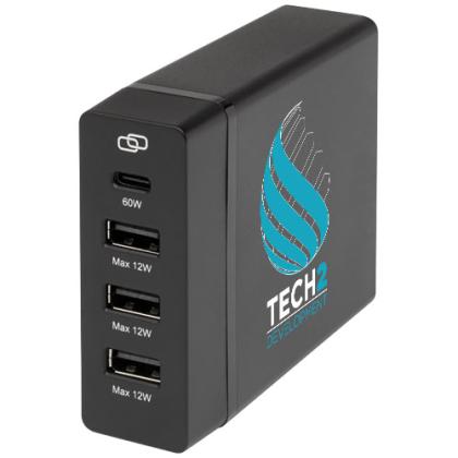 ADAPT 72W recycled plastic PD power station - Image 3