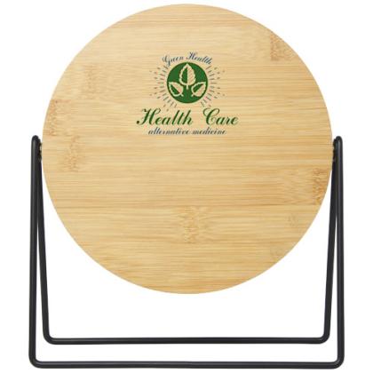 Hyrra bamboo standing mirror - Image 3