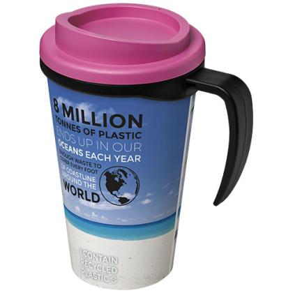 Amberele 350ml Plastic Ml Insulated Mug