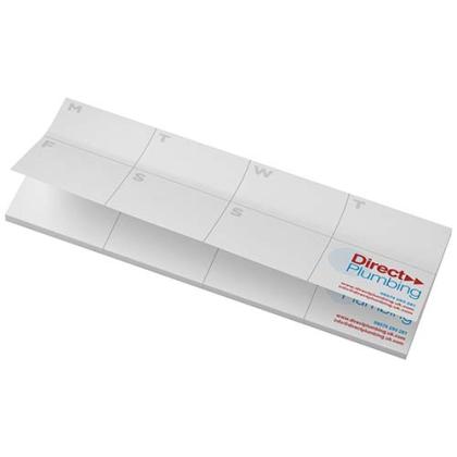 Sticky-Mate® recycled sticky notes with printed planner - Image 2