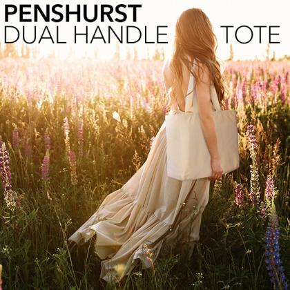 Penshurst Recycled 10oz Canvas Big Tote - Image 3