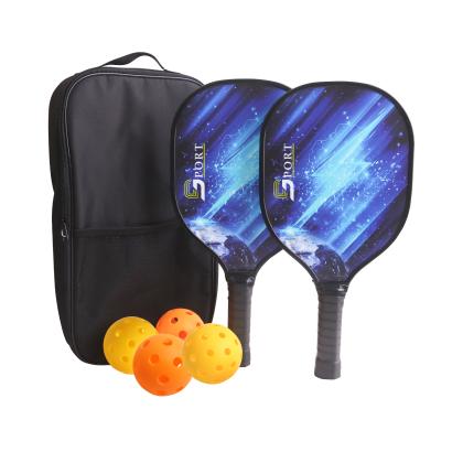 Orionelia Wood Wooden Pickleball Set