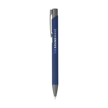 Ebony Soft RCS Recycled Alu SoftTouch Pen
