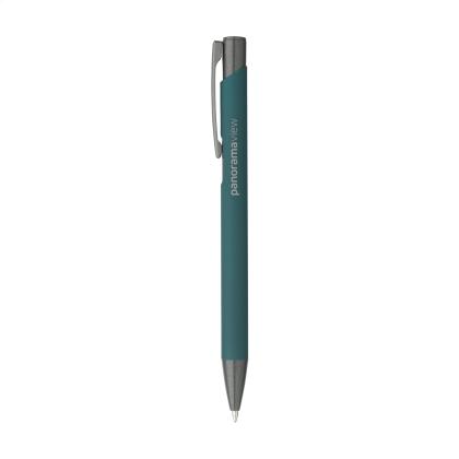 Ebony Soft RCS Recycled Alu SoftTouch Pen