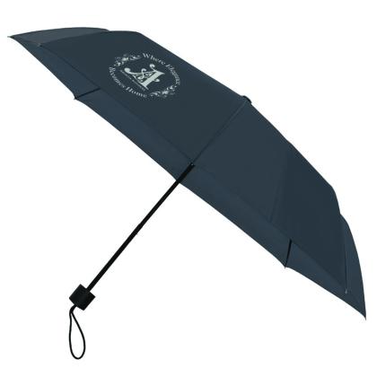 FALCONETTI® umbrella made from sustainable materials in black