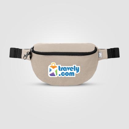 Helsinki rPET Anti-Theft Hook-Zip Waist Bag – 2L