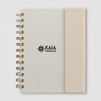 Halden FSC Paper Sticky Note Spiral Notebook Organiser – B6