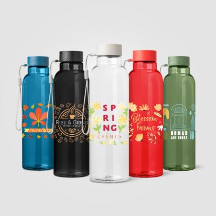 Aura rPET Wrist Strap Bottle - 710 ml.