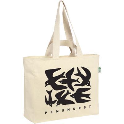 Penshurst Recycled 10oz Canvas Big Tote - Image 3