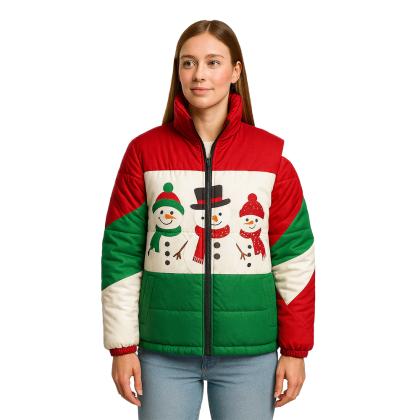 360° Printed Puffer Jacket