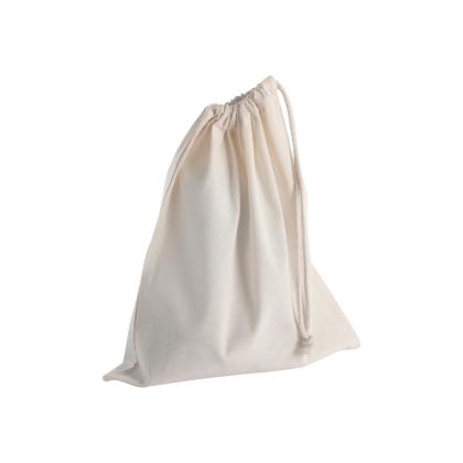 Bramble Natural Cotton Drawstring Bag